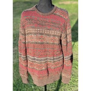 Faherty Multicolor Crewneck Sweater
